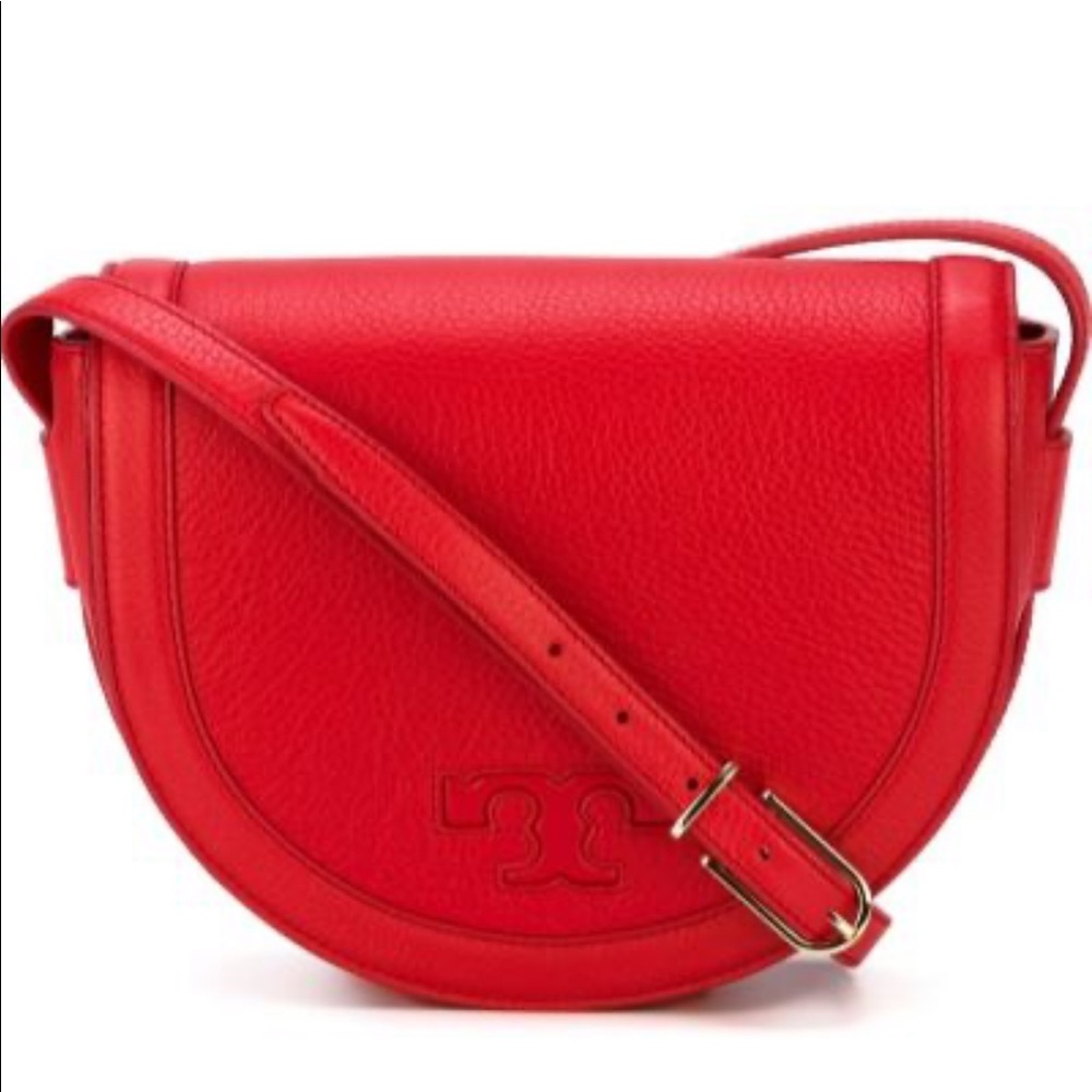 Tory Burch red crossbody bag